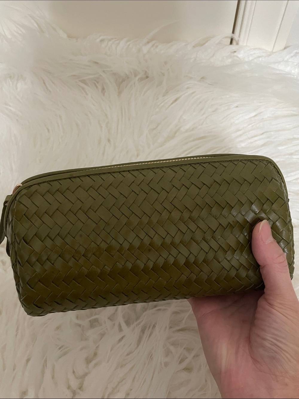 Madewell The Signature Woven Zip Pouch - Picture 3 of 4